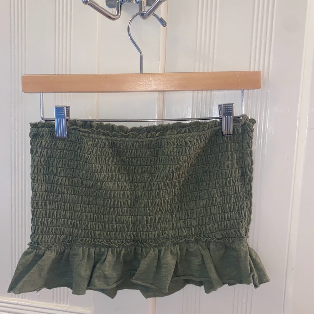 Free People We the Free Tube Top Green - Size M